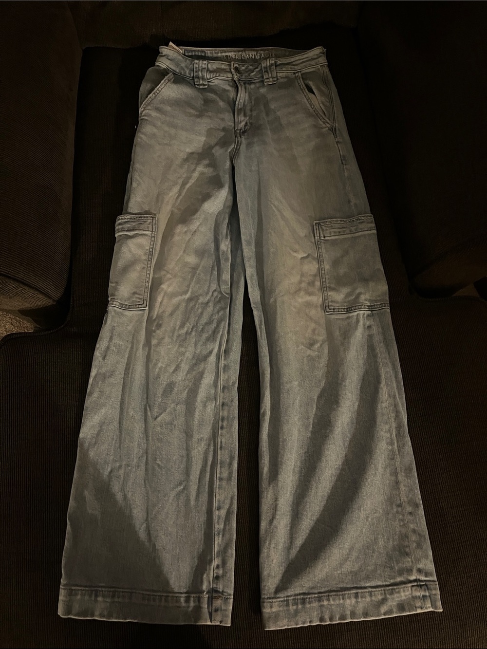American Eagle baggy jean with pockets on the side